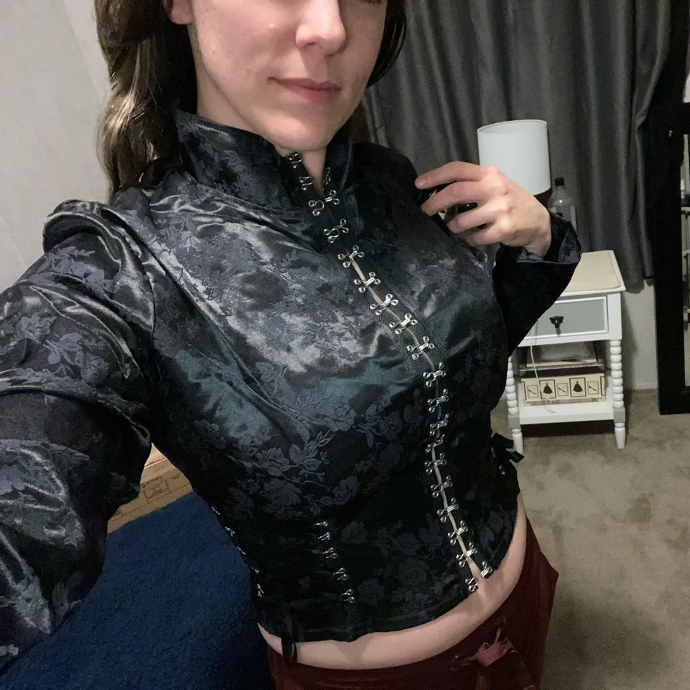 Coquette black Brocade jacket Medium NWT - Picture 14 of 14